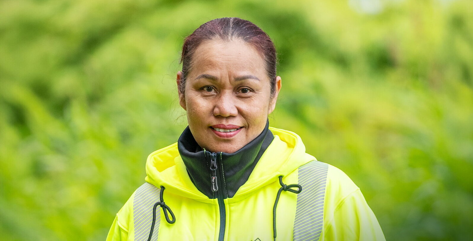 Bild på Suwai Todtamee, miljövärd på Bromöllahem.